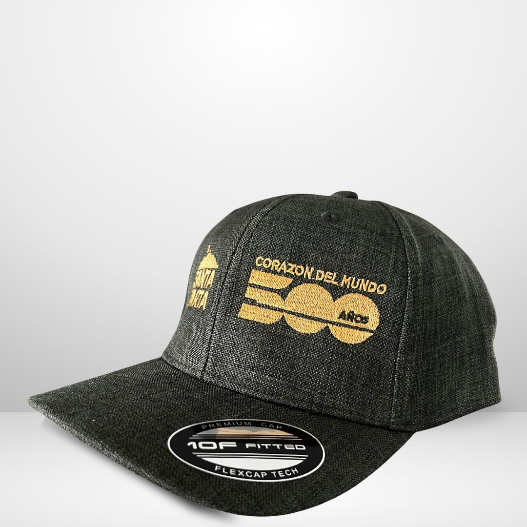 Gorra Conmemorativa 500 Años – Verde con Bordado Dorado