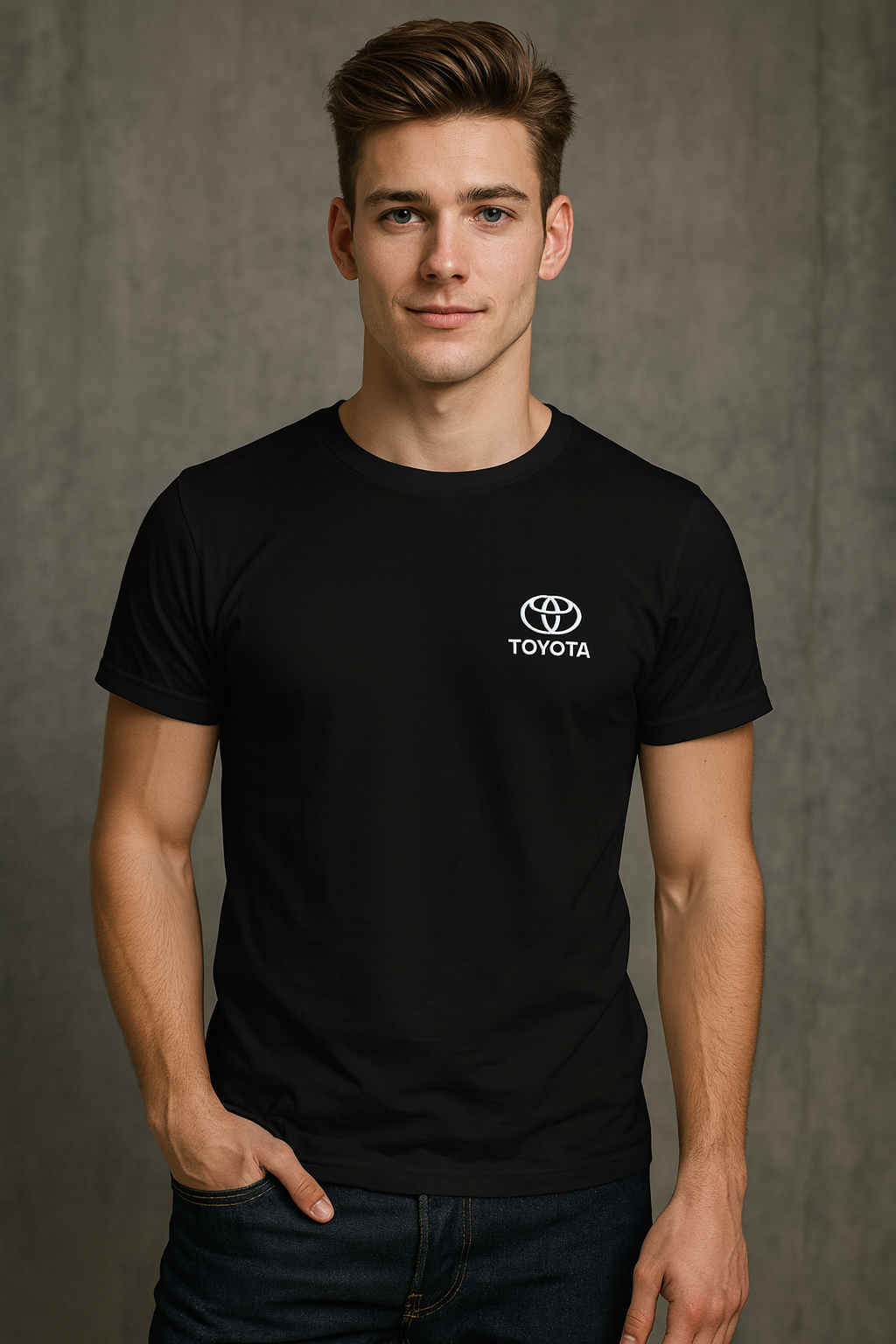 Camiseta Negra Toyota FJ40 – Espíritu Aventurero