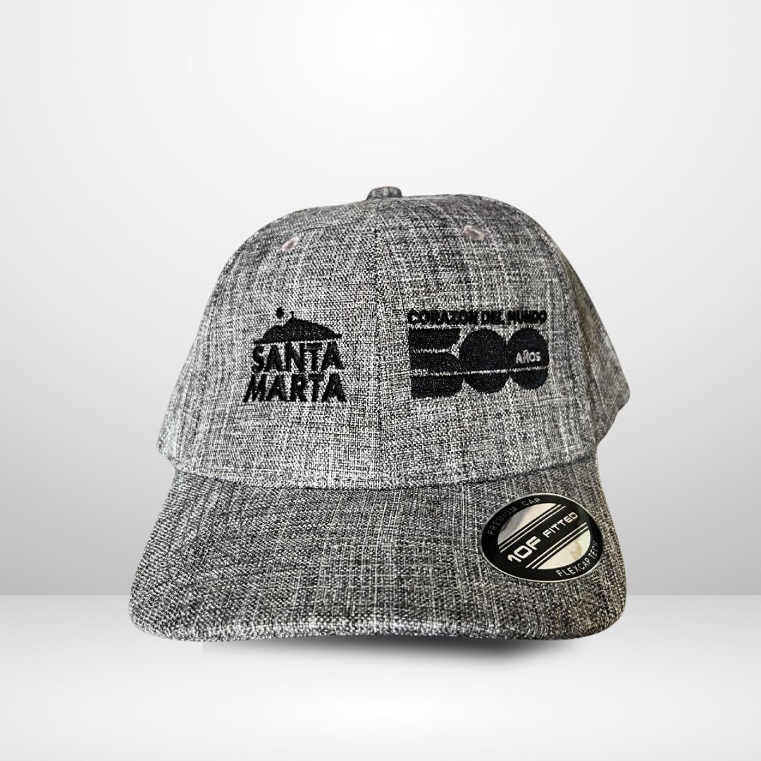 Gorra Conmemorativa 500 Años – Gris con Bordado Negro