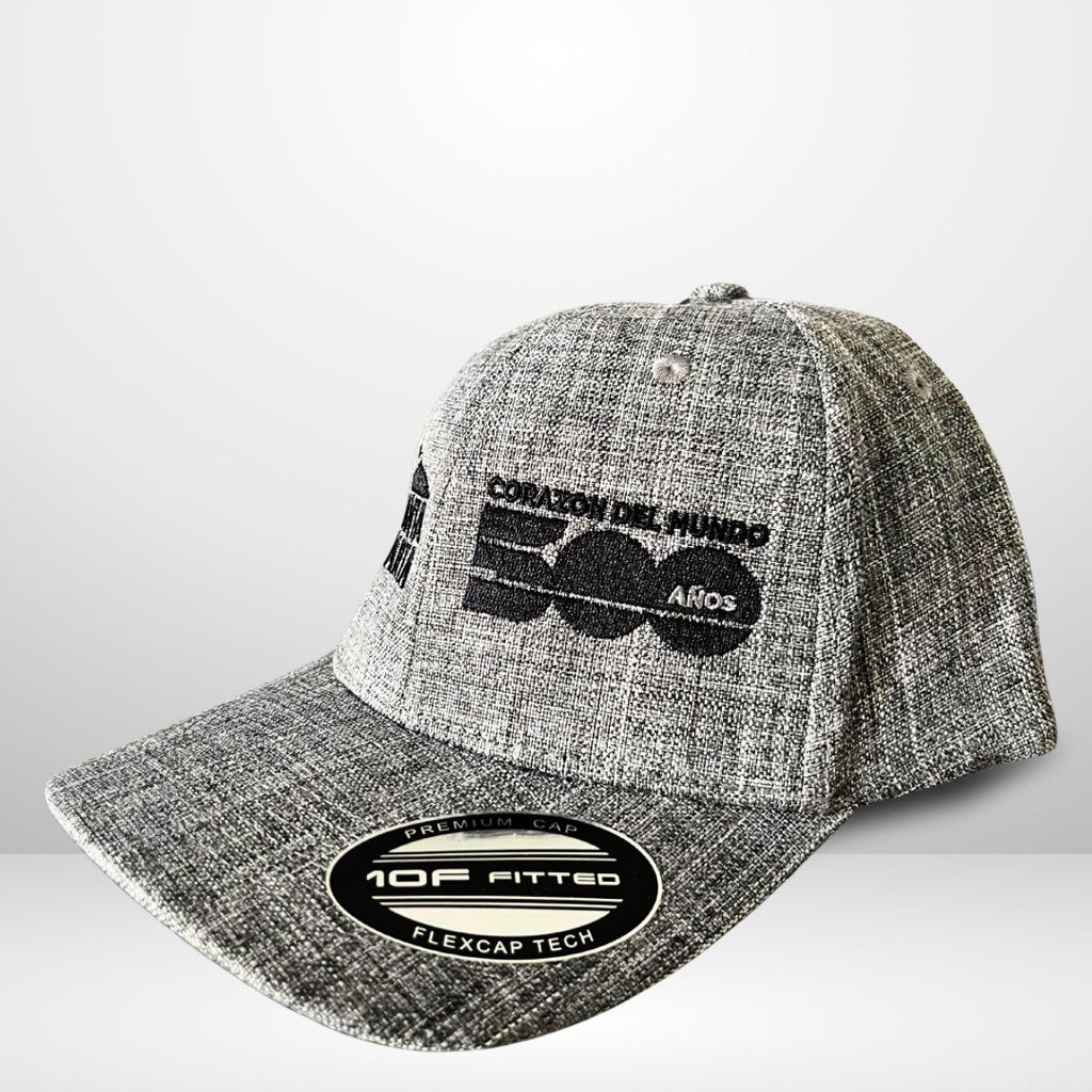 Gorra Conmemorativa 500 Años – Gris con Bordado Negro