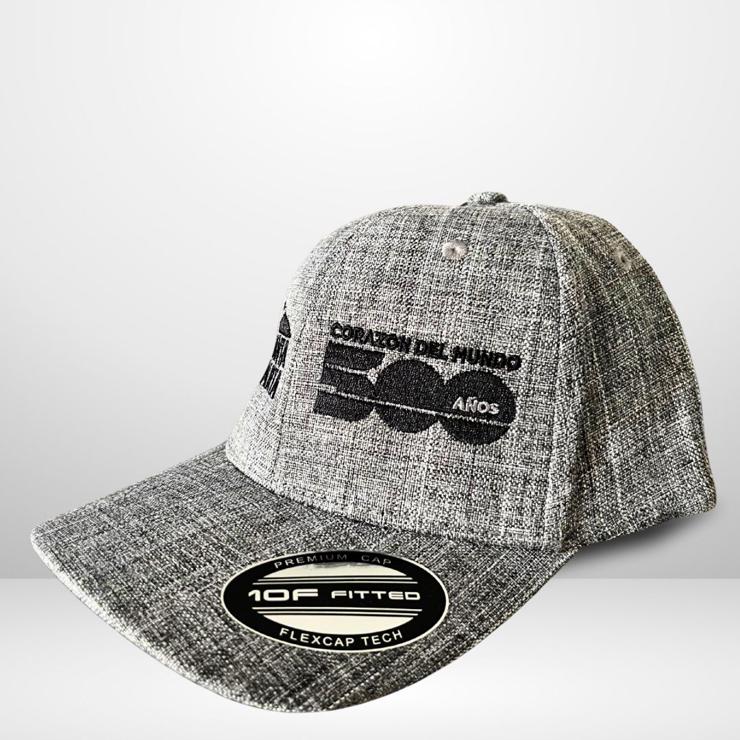 Gorra Conmemorativa 500 Años – Gris con Bordado Negro