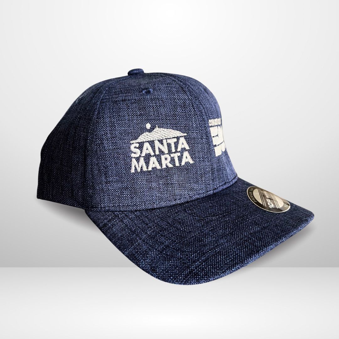 Gorra Conmemorativa 500 Años – Azul con Bordado Blanco